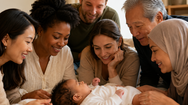 Newborn Babies are a Family Matter (Everyone Must Share this Joy Together)